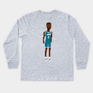 Larry Johnson Kids Long Sleeve T-Shirt